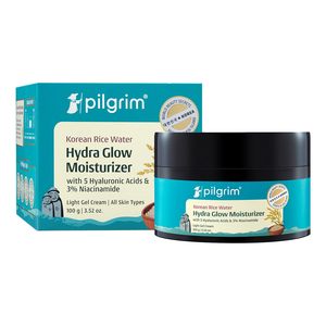 Hidratante Facial Pilgrim Korean Rice Water Hydra Glow para un Brillo de Piel de Cristal - 3.53oz (100g) - Product Image 1