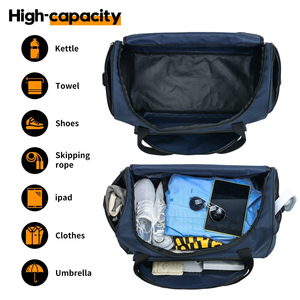 Duffle Bag Hot Sale Customizable Color Diamond Pattern Polyester Oxford Material Large Capacity Multiple Pockets Duffle Bag - Product Image 2