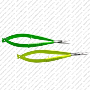 Custom Tungsten Carbide Lash Precision Scissors Straight & Curved Stainless Steel Beauty Grooming <b>Tool</b> Fine Tip Trimming <b>Shears</b> - Product Image 6