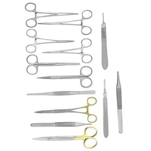 Complete General <b>Surgical</b> <b>Instruments</b> Kit For Operating Room And Clinical Procedures Needle Holder <b>Surgical</b> <b>Instruments</b> Set - Product Image 6