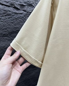 Camiseta de Manga Corta para Hombre, 100% Algodón, Ecológica, Transpirable, de Secado Rápido, 200g, Jersey, Corte Regular, Cuello Redondo, Informal - Product Image 5