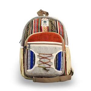 Hemp Cotton <b>Student</b> <b>Backpack</b> - Product Image 1