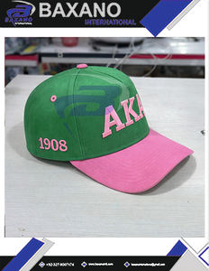 Gorra de Béisbol de Satén con Bordado 3D de la Hermandad Alpha Kapa Alpha (AKA), Elegante Gorra Ajustable con Letras Griegas, Transpirable, con Cierre a Presión - Product Image 5