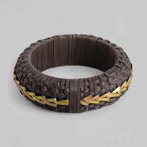 Bracelet en rotin naturel tressé pour femmes et hommes, best-seller, bonne qualité, en vente - Product Image 4