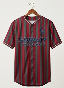 Maillot de baseball vert pour homme Subhay, manches courtes, col en V, respirant, décontracté et sportif, avec numéro 88 et logo imprimé sur le devant - Product Image 1