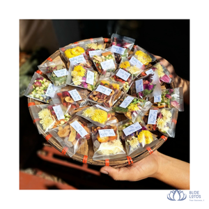 [BEST PRICE] Tisane aux fruits et fleurs saines Blue Lotus Farm – Infusion savoureuse pour boisson quotidienne – Vietnam - Product Image 1