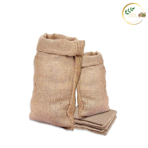 Sacos de Yute para Empacar Gran Cantidad de Granos de Café con Cierre de Cordón e Impresión de Logotipo - Product Image 2