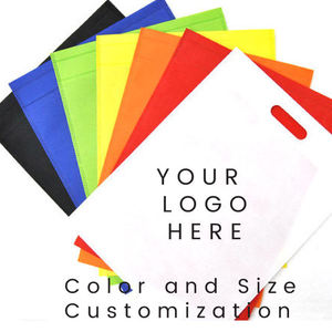Sac fourre-tout non tissé personnalisé en gros, durable et réutilisable, avec logo, écologique, disponible en plusieurs tailles - Product Image 1