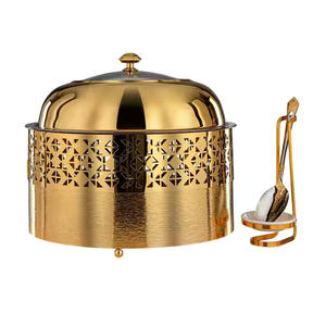 Professional Catering <b>Chafing</b> <b>Dish</b> <b>Set</b> for <b>Buffet</b> Food Warming with Strong Body and Long Lasting Performance - Product Image 4
