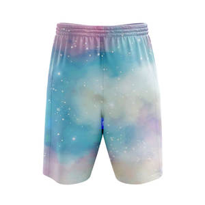 Shorts de baño para hombre 100% poliéster sublimado, con cordón ajustable, estampado, ecológicos, de secado rápido, transpirables y con protección solar. - Product Image 3