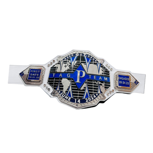 Ceinture de championnat personnalisée pour équipe, ceinture de fiançailles sur mesure, premier rendez-vous le 14 juin 2024, design personnalisé de haute qualité - Product Image 5