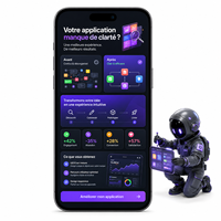 Reidify Design UI/UX Application mobile pour startups avec un chemin utilisateur clair, une expérience produit évolutive, compatible MAC, IA intégrée, en stock