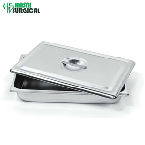 Bandeja de Instrumentos Quirúrgicos Manuales de Acero Inoxidable con Tapa - Product Image 6