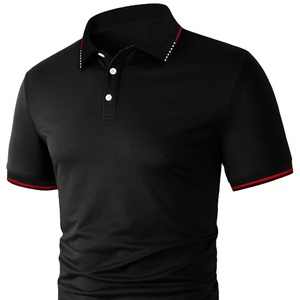 Polo uni pour hommes personnalisé Vêtements décontractés fabriqué avec un tissu de haute qualité Toutes les couleurs personnalisées disponibles - Product Image 1
