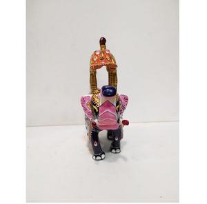 Antique Inspired Artisan Made Metal <b>Elephant</b> Sculpture For Premium Ethnic Home <b>Decoration</b> - Product Image 3