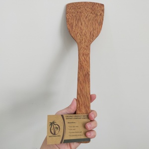 High Quality Coconut Wooden Utensils for <b>Kitchen</b> <b>Decor</b> Wholesale Vietnamese Coconut Wood Kitchenware Quality Home <b>Decor</b> - Product Image 4