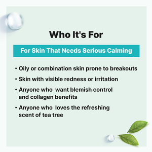 Korean Tea <b>Tree</b> Oil Sheet Mask Real Tea <b>Tree</b> Oil 40% Terpineol Hyaluronic Acid Collagen Gauze Cell Calming Acne Skin - Product Image 6