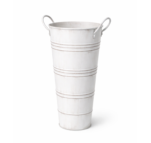 Jarrones de Metal Galvanizado Estilo Rústico Francés para Flores Cortadas, Decoración del Hogar y Centro de Mesa para Bodas - Product Image 1