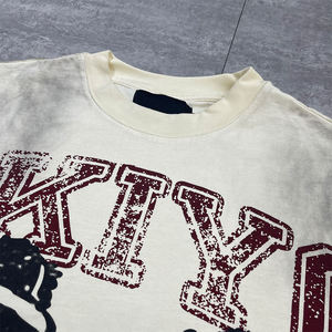 Camisas Casuales para Hombre a Precio Económico, Lavado Ácido, Corte Holgado, Estampado Digital, Estilo Vintage, 100% Poliéster - Product Image 3