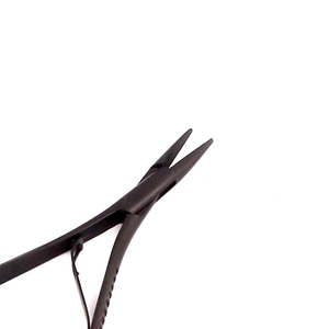 Pince à ligature Mathieu pour porte-aiguilles, 5,5 pouces, revêtement noir, acier inoxydable, certifiée CE, instrument orthodontique - Product Image 3