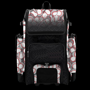 Nylon 50-70L Baseball Gear Bag Backpack with Fence Hook <b>Shoe</b> Pocket Helmet <b>Holder</b> & Multi-Functional Storage Compartments - Product Image 6