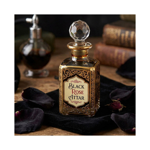 Attar de rose noire, huile de parfum naturelle de qualité supérieure, parfum floral de luxe pour les soins personnels - Product Image 3