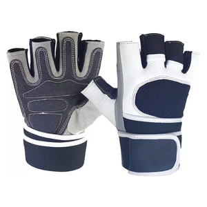 Custom Printed Weightlifting <b>Gloves</b> for Bodybuilding Strength Training and Gym Workout Wholesale Manufacturer - Product Image 4