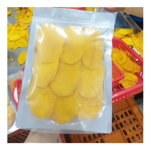 Bandes de mangue séchées IQF bio authentiques - Pur fruit exotique enrobé sous vide pour mélange de fruits secs et pâtisseries - Product Image 1