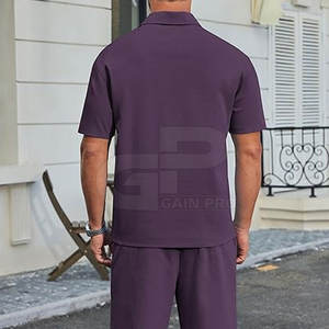 Conjunto de pantalones cortos elegantes para hombre, diseñados para brindar comodidad, flexibilidad y transpirabilidad, perfectos para el gimnasio, correr o uso diario. - Product Image 5