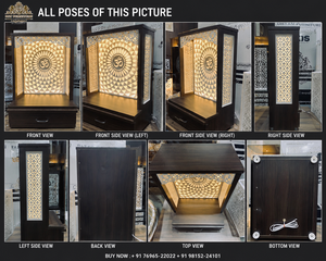 Marble Look Wooden Carved Modern Temples Customized Handmade Solid Wood <b>Mandirs</b> For Pooja Room Buy Teak Wood Pooja Mandir Sale - Product Image 6