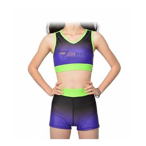 Ropa de Baile de Salón Personalizada para Niñas, para Práctica y Presentaciones, con Cintura Elástica y Sin Mangas - Product Image 6