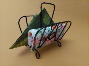 Bulk <b>Iron</b> Napkin Holder Heavy Duty Tabletop Tissue Stand - Product Image 3