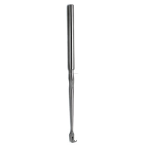 เครื่องมือผ่าตัดทั่วไป เครื่องมือผ่าตัดต่อมไทรอยด์ Lahey Retractor แบบใช้ซ้ำได้ ทำจากสแตนเลสสตีล 2 ง่าม คม 4.75 นิ้ว (12 ซม.) ได้รับการรับรองมาตรฐาน CE ISO ขายส่ง - Product Image 5