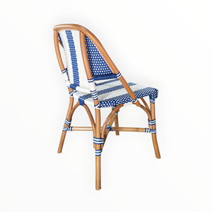 Silla Bistro Más Popular para Cafetería, Restaurante, Espacios Públicos Residenciales - Mimbre Sintético Natural con Garantía de Tejido de 3 Años - Product Image 5