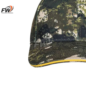 Custom High Quality Unstructured Print Logo <b>Old</b> School 5 Panel <b>Sport</b> Rope Golf Snapback Hat Camo Hunting Hats Camouflage <b>Cap</b> - Product Image 3