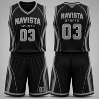 Ensemble short et maillot de basket-ball sur mesure, vêtements de performance de haute qualité, respirant, 100% polyester, uniforme de basket-ball écologique