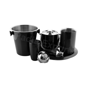 Lujo elegante Metal coctelera Bar Set cocina bar mesa y silla conjunto para el hogar - Product Image 1