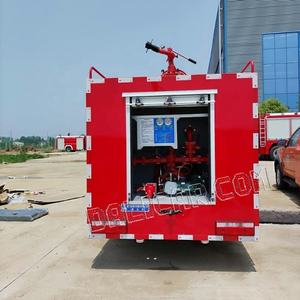 Prix usine Dongfeng 4x2 <span class=keywords><strong>camion</strong></span> arroseur d'incendie multifonction 5CBM véhicule d'appel d'eau - Product Image 6