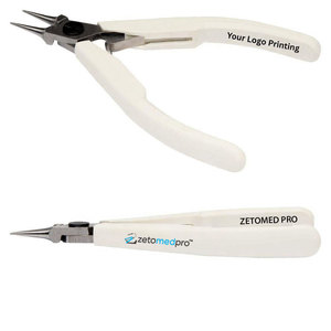 คีมปากกลมสแตนเลส ด้ามจับพลาสติก ปลายมาตรฐาน เครื่องมือความแม่นยำสูง สำหรับลวดเงิน ลวดทอง แบบกำหนดเอง ZETOMED PRO DIY - Product Image 1