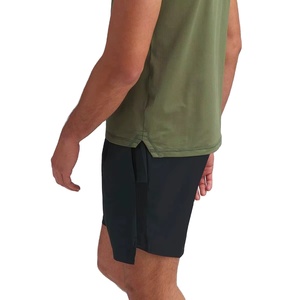Best Quality Custom Logo <b>Men</b> Sports <b>Singlet</b> Polyester Plain Blank Fitness Gym Tank Top - Product Image 4