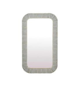 Designer Bone Inlay <b>Mirror</b> <b>Frame</b> With Floral Pattern Handmade Decorative <b>Mirror</b> For Premium Interior Decoration - Product Image 1