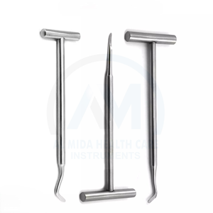 Elevadores Dentales Al Mida Healthcare para Extracción de Dientes, Acero Inoxidable, Manuales, Certificación CE Clase II, Agarre Fácil, Larga Duración - Product Image 2