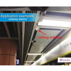 เสาอากาศติดเพดานคุณภาพสูงแบบโพลาไรเซชันแนวตั้ง 2.4GHz 4dBi พร้อมสายเคเบิลสีขาว RG58 (ยาว 3 เมตร) หัวต่อแบบ N Female ผลิตในอินเดีย - Product Image 4