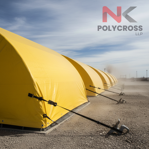 Lona resistente al viento con estructura reforzada que proporciona excelente resistencia contra vientos fuertes y uso en exteriores. - Product Image 5