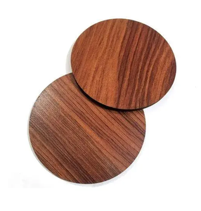 Wood Coaster 3mm Thickness Custom Size for Home and Kitchen Use Eco-Friendly Rustic Wood Coaster - Product Image 3