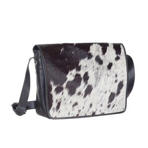 Top Notebook Briefcase Office Business Traveling Hair on Fur Leather Messenger Shoulder <b>Laptop</b> Cover Side Bag Crossbody Handbags - Product Image 6