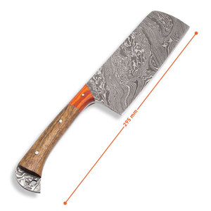 High Performance Damascus Steel <b>Kitchen</b> Knife Set With Comfortable Handle And Balanced Structure For Cooking - Product Image 3