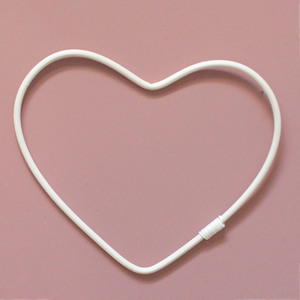 Heart shape rattan <b>wall</b> <b>decor</b> sustainable cane hanging ornament low price baby accessories products - Product Image 3