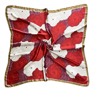 Tela de Satén Personalizada con Impresión para Bufandas, para Eventos de Marketing de Marca Blanca en Europa e Israel, Fabricación OEM y ODM - Product Image 1