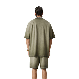 Ensemble de vêtements de sport pour hommes, mode été, short et t-shirt à manches courtes, vêtements décontractés, ensembles de t-shirts pour hommes - Product Image 2